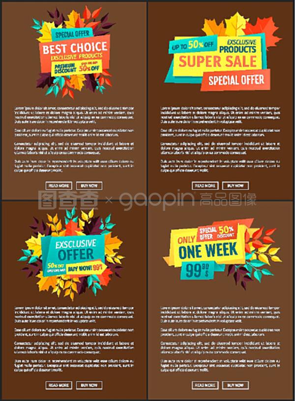 商店的最佳選擇獨(dú)家產(chǎn)品報盤。秋季折扣和出售產(chǎn)品天然商品。降價降低了銷售成本。